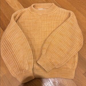 MISHA & PUFF cotton fisherman sherbet sweater 5-6